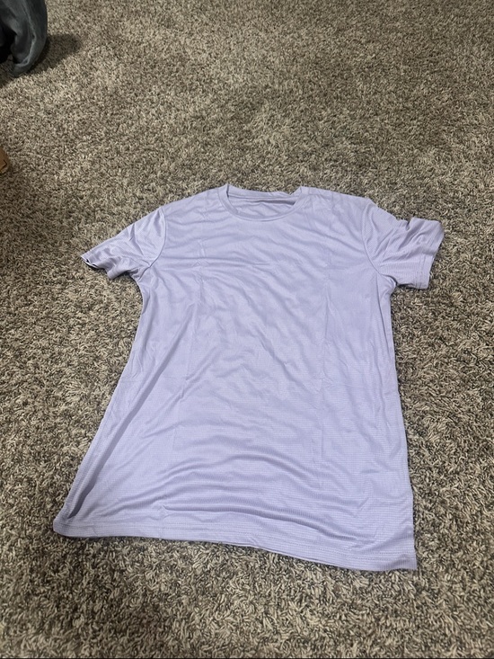 Tops - Light Lavender Men's Crew Neck T-Shirt